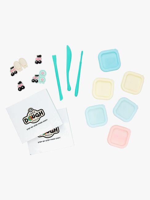 Just Dough Modelliermasse Bär 57 g, 6er-Pack