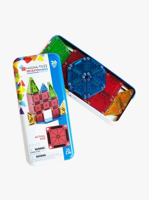 MAGNA-TILES MicroMAGS Travel Metalldose