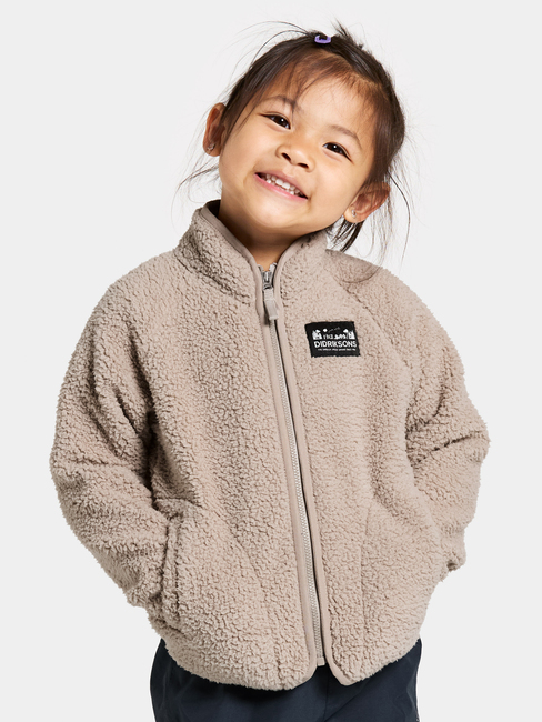Didriksons Gibbs Fleecejacke, Beach beige