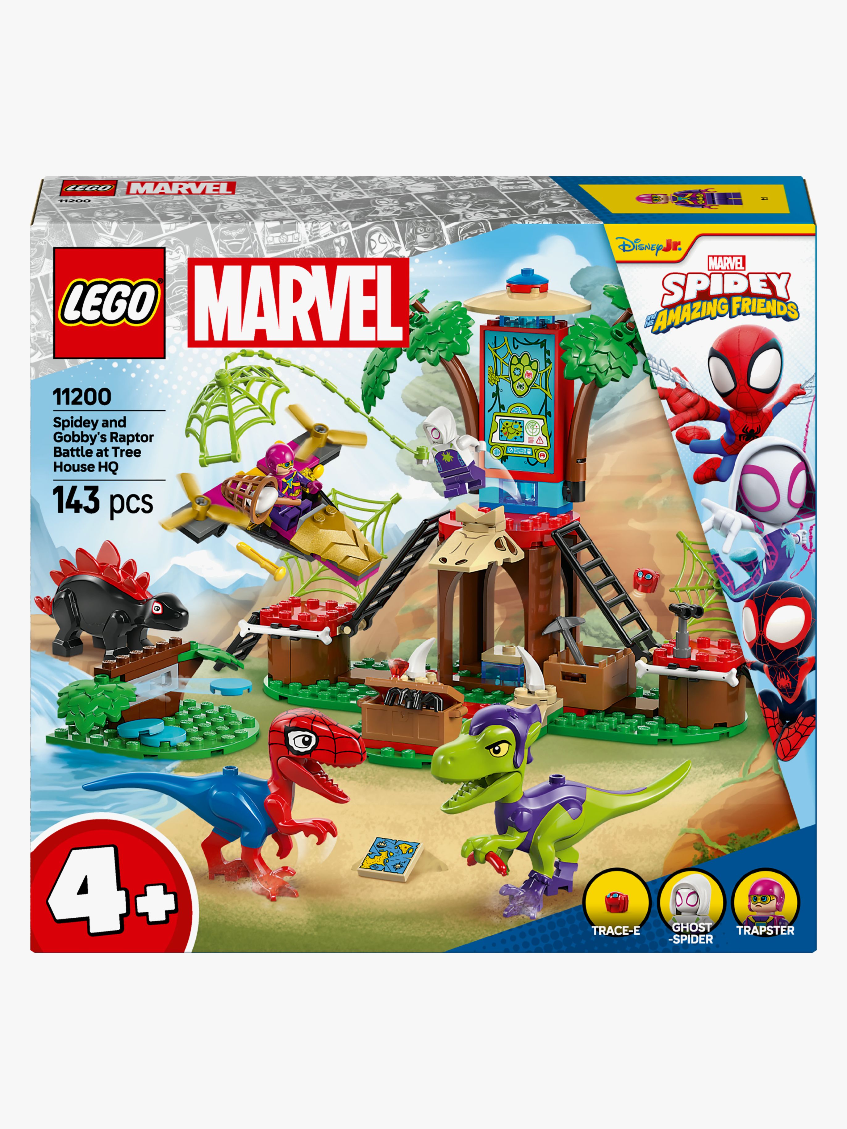 Spidey 11200 Showdown am Baumhaus: Spidey-Rex vs. Gobby-Raptor