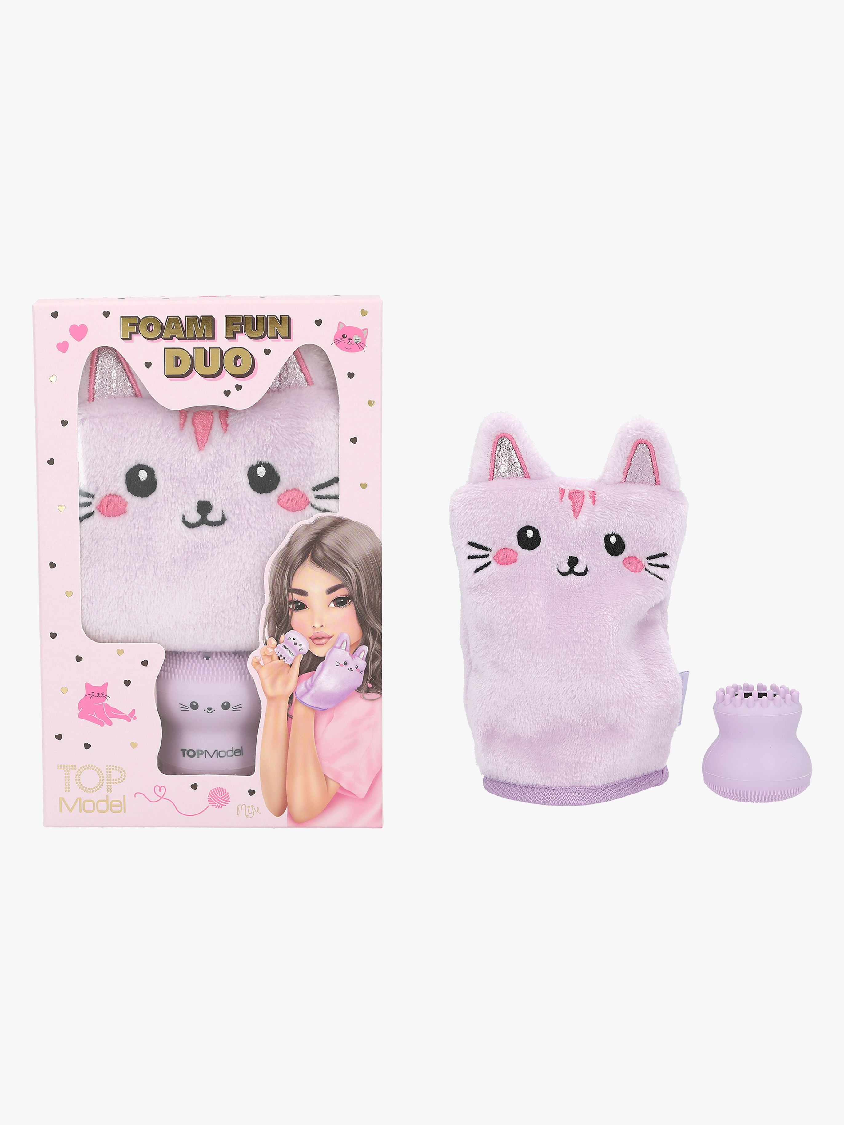 TOPModel BEAUTY and ME Beautyset Waschlappen & Gesichtsbürste