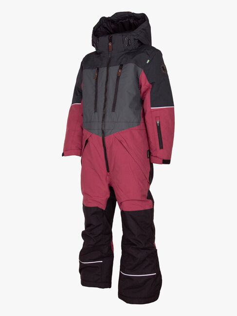 Lindberg Alpine Overall, Black/Cerise