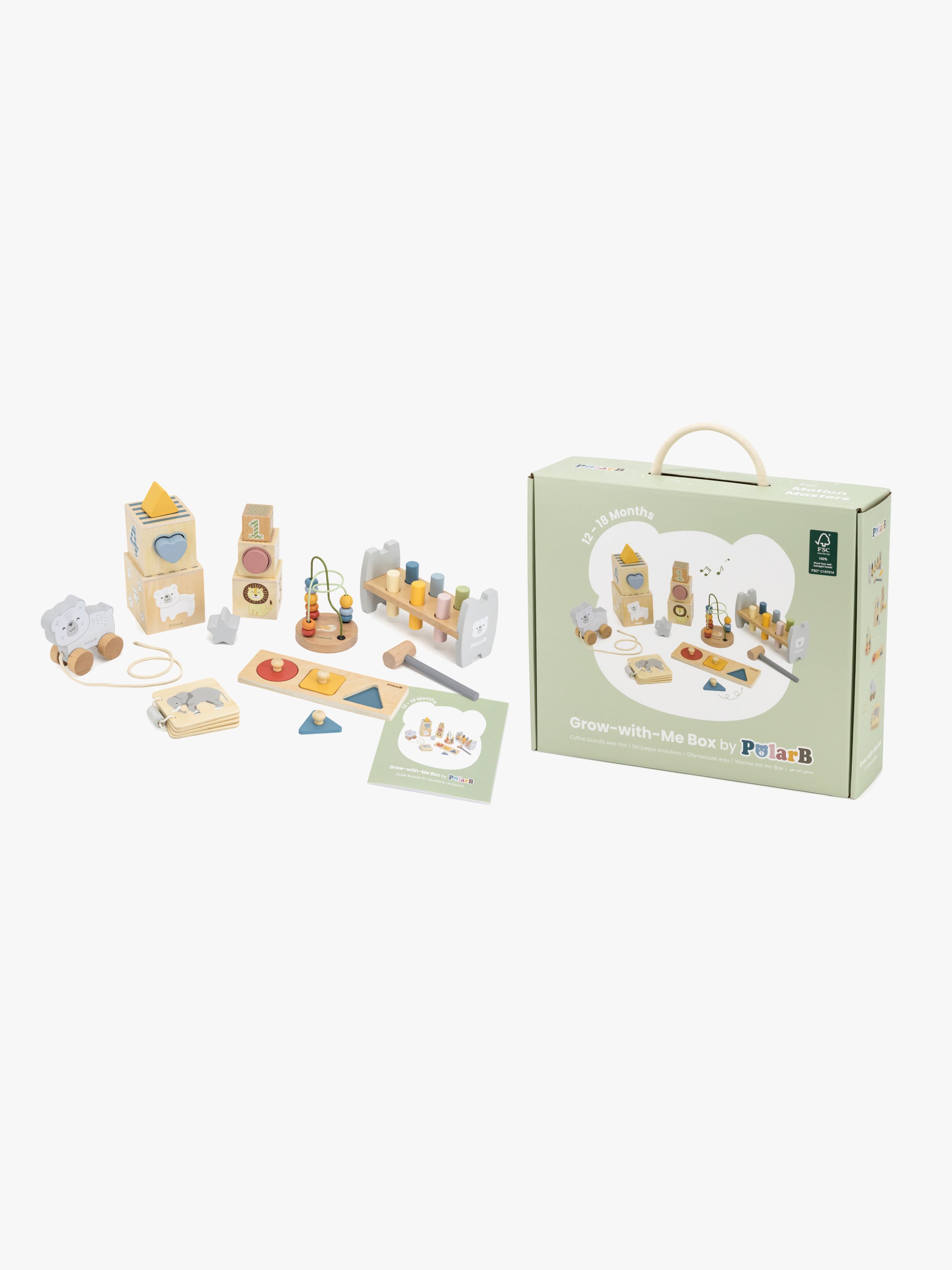 PolarB Grow-with-Me Activity-Set Motion Masters 12-18 Monate