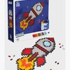 Plus-Plus Zahlen-Raketen-Puzzle