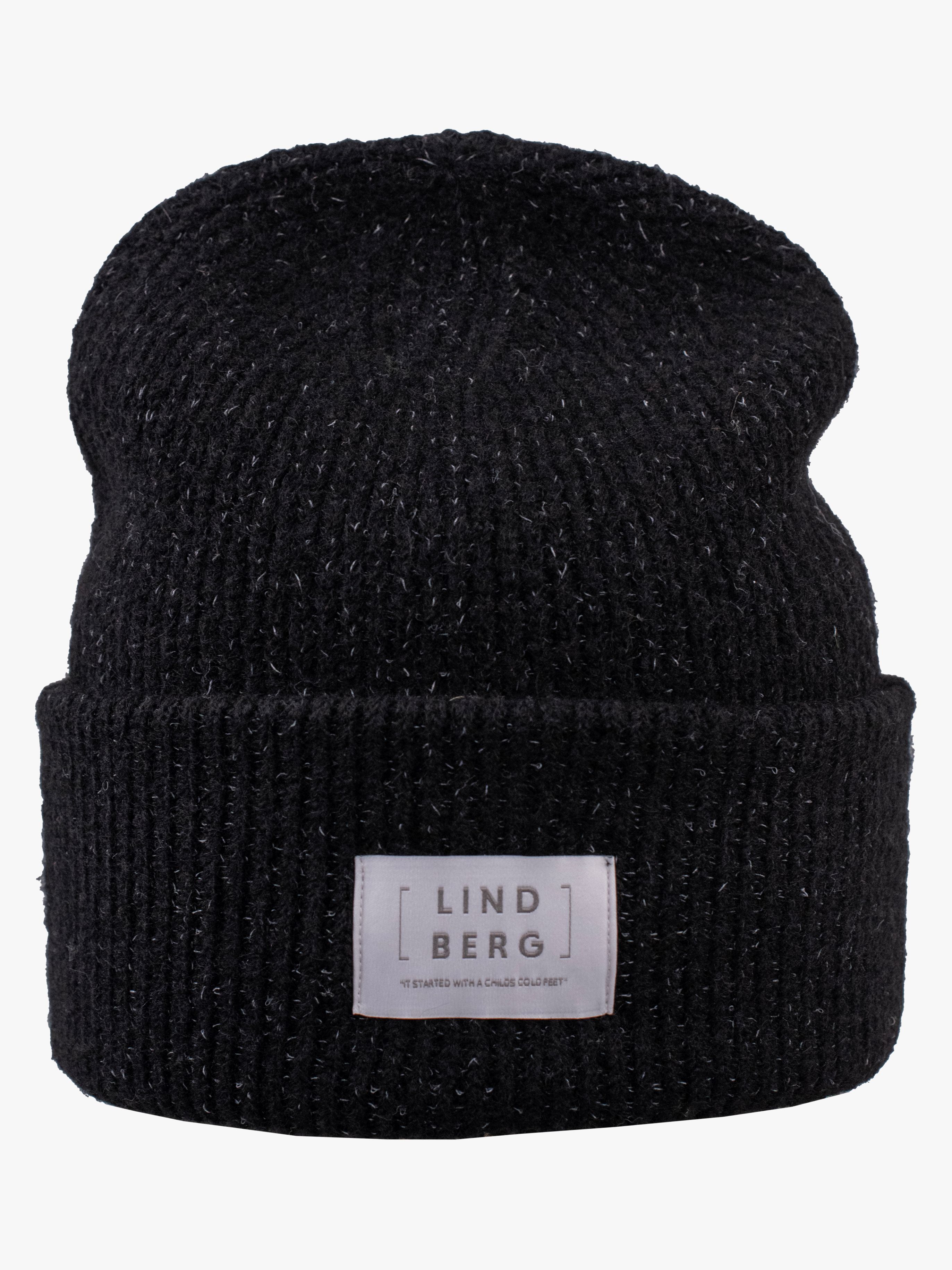 Lindberg Haven Reflektierende Mütze, Schwarz, 52-56