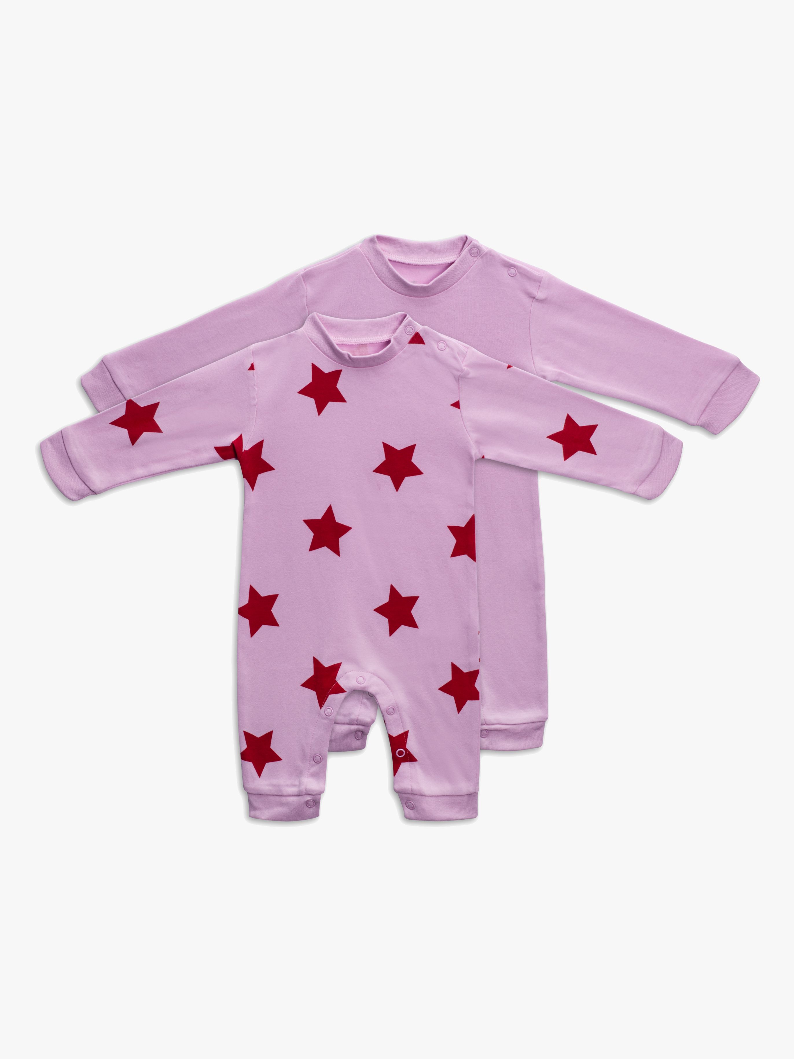 Tiny Treasure Maxime Pyjama 2er-Pack, Pink Lavender 68