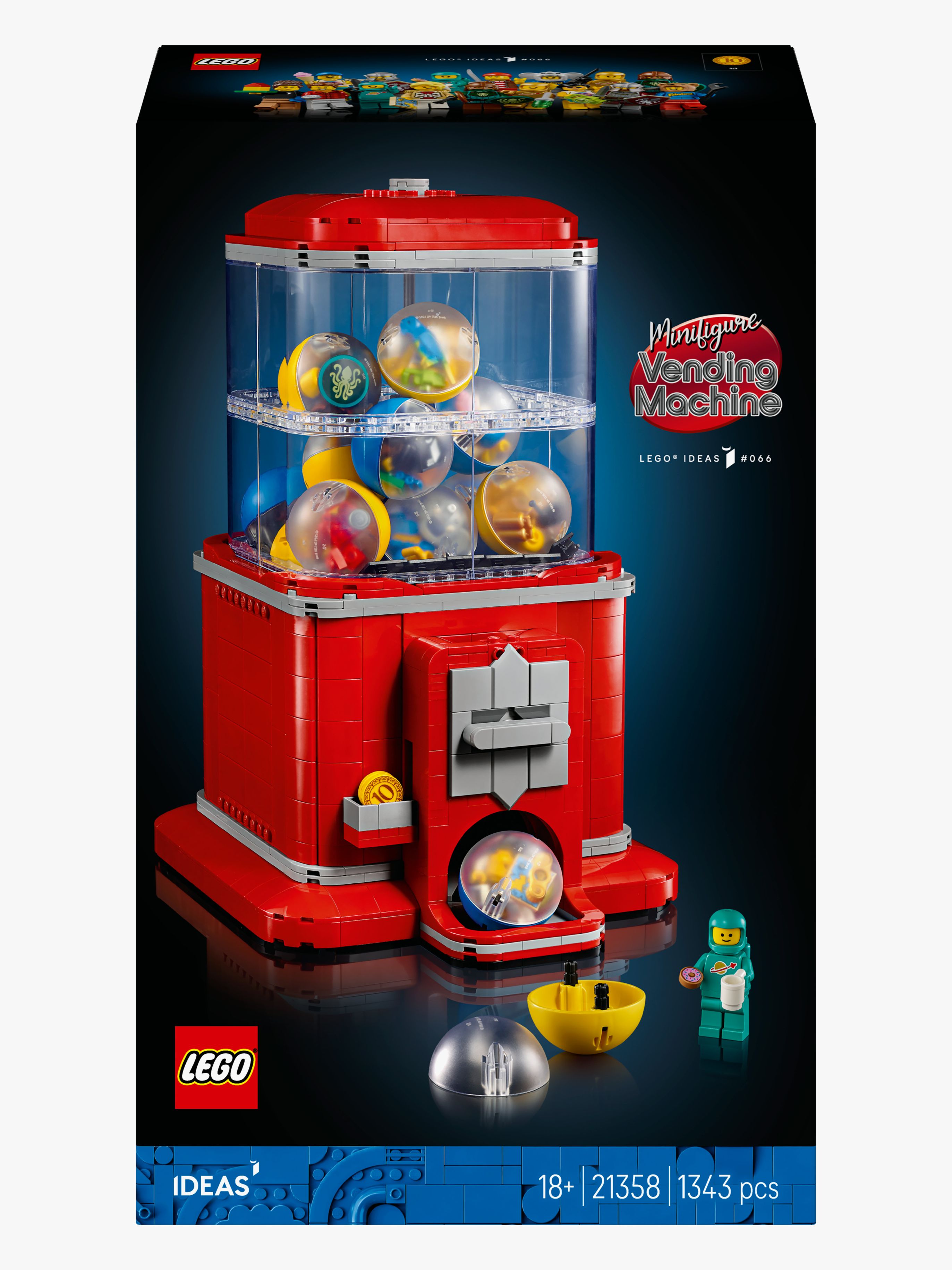 LEGO Ideas 21358 Spielzeugautomat mit Minifiguren