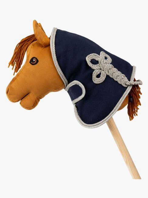 My Hobby Horse Fleecedecke, Marineblau
