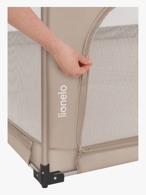 Lionelo Florence XL Laufgitter, Beige Sand