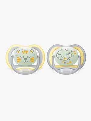 Philips Avent Ultra Air Night Time Schnuller 2er-Pack, Multi