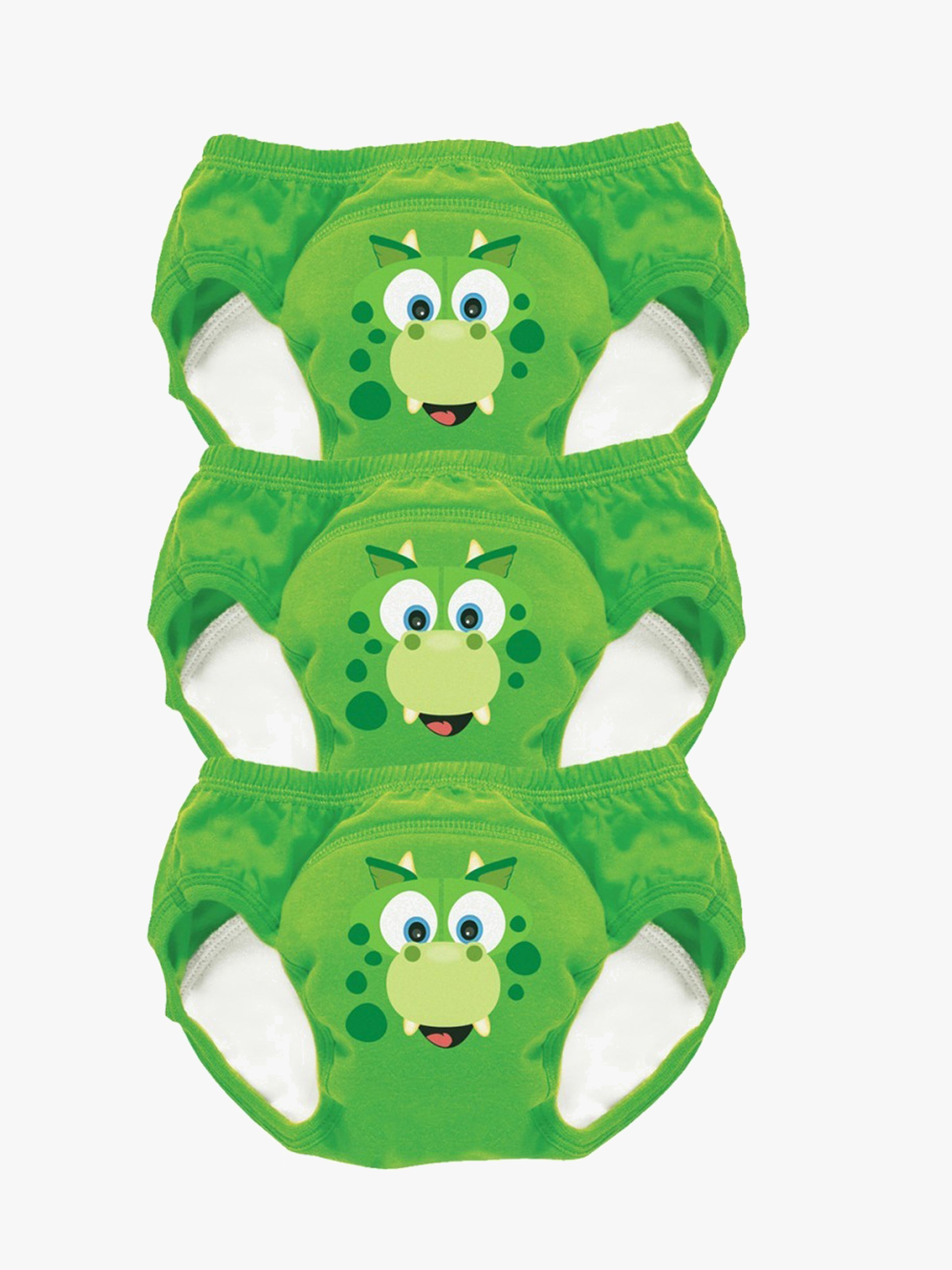 Dinosaurier Töpfchen-Trainingshosen 3er-Pack, Grün, 2-3 Jahre