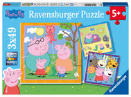 Ravensburger Puzzle Peppa Wutz 3x49 Teile