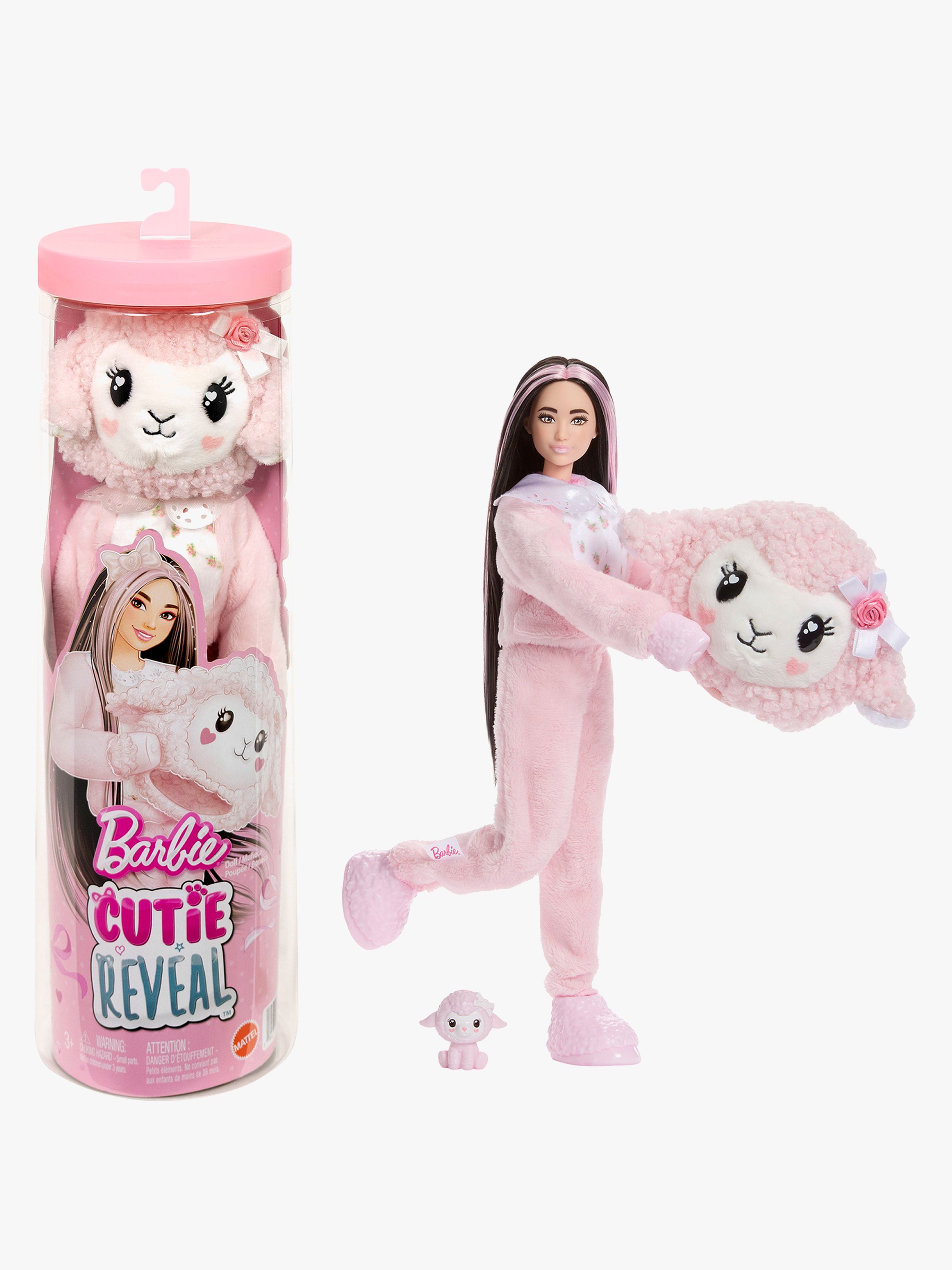 Cutie Reveal Sweet Bows Puppe Lamm, Rosa