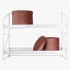 FORM Living Danny Hutablage 120 cm, Grau