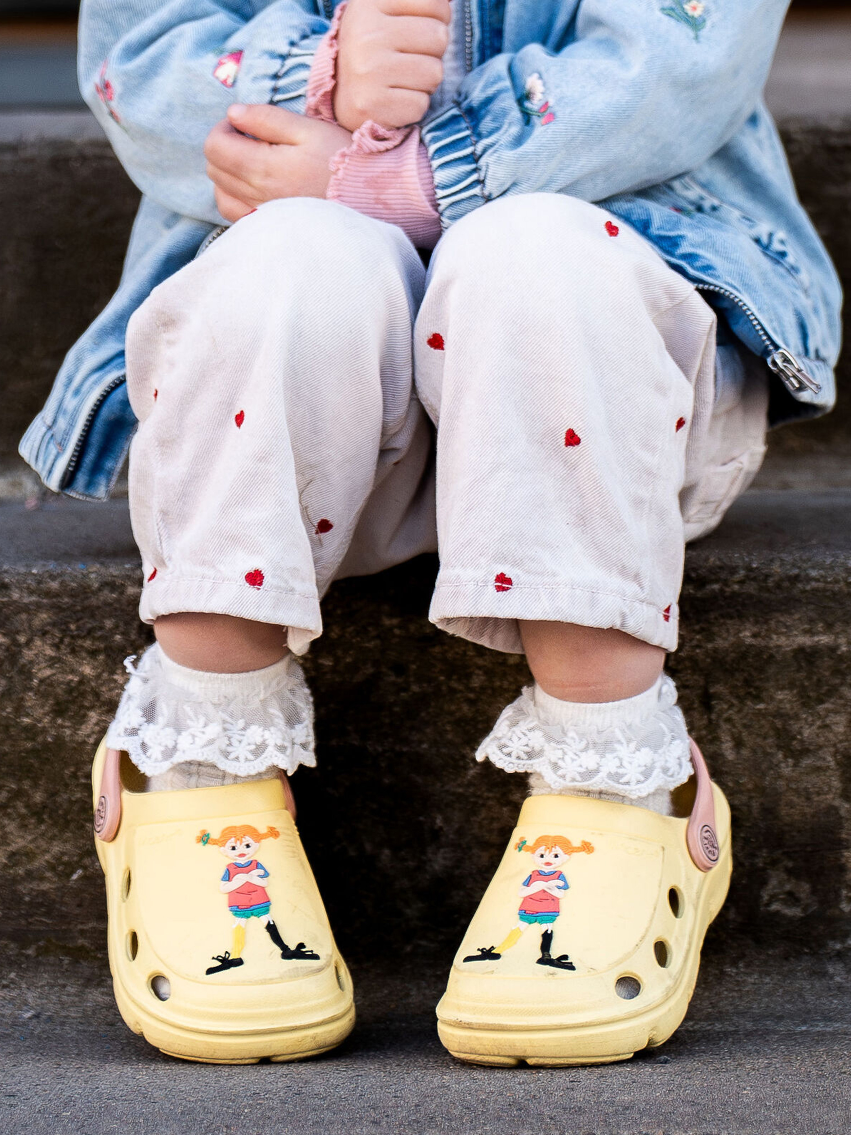 Vincent Pippi Kinder Sandalen, Gelb, 20-21