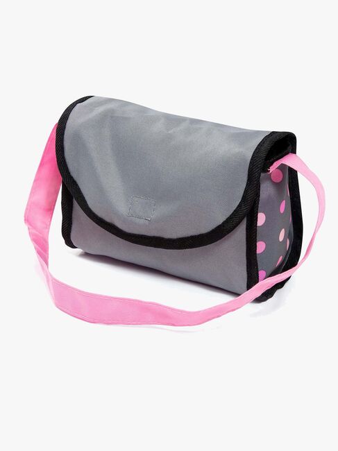 Bayer Design Puppenwagen Cosy, Grau/Rosa