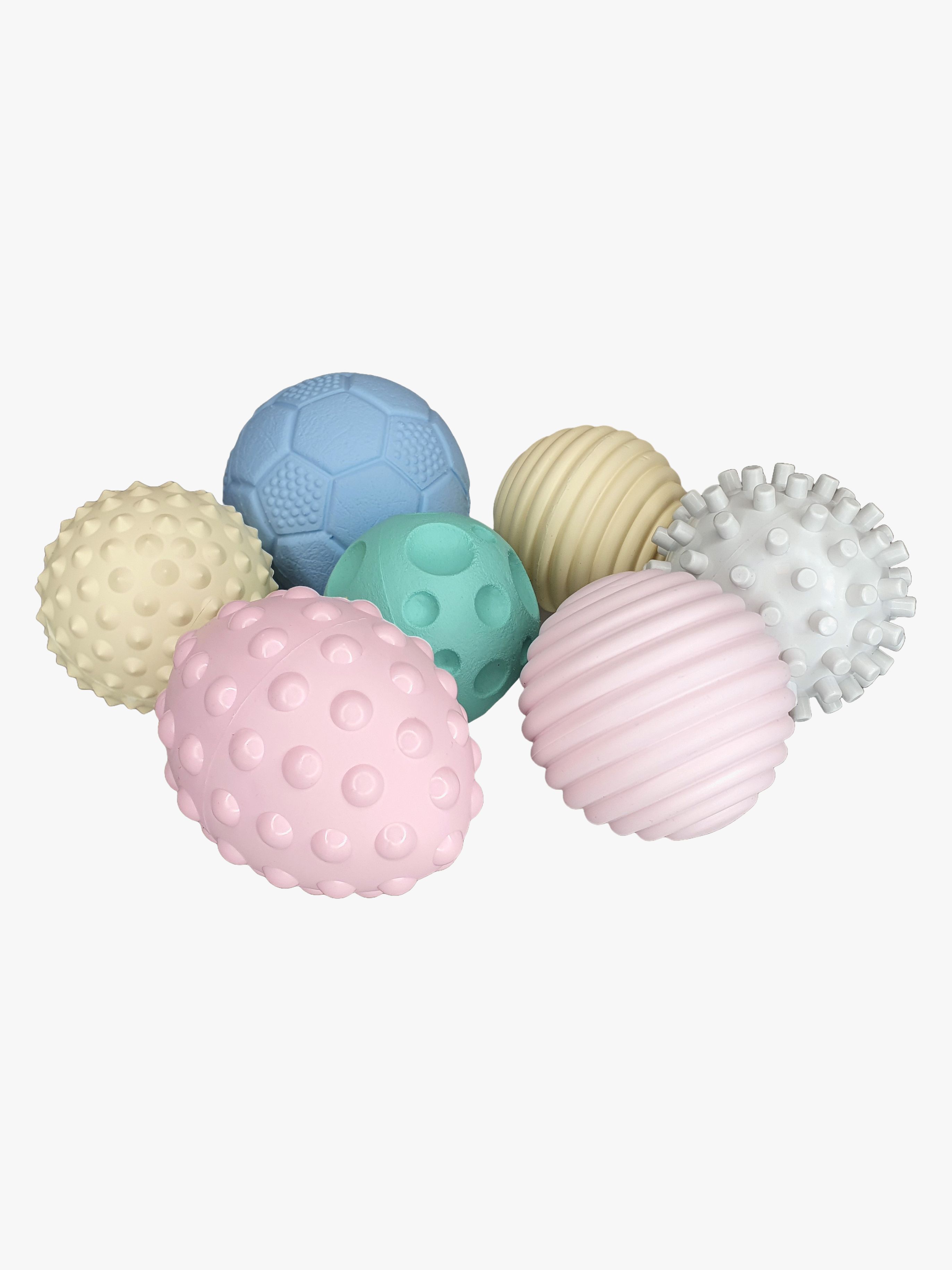 Gerardo Toys My First Sensory Ball Set Aktivitätsspielzeug, Babyspielzeug
