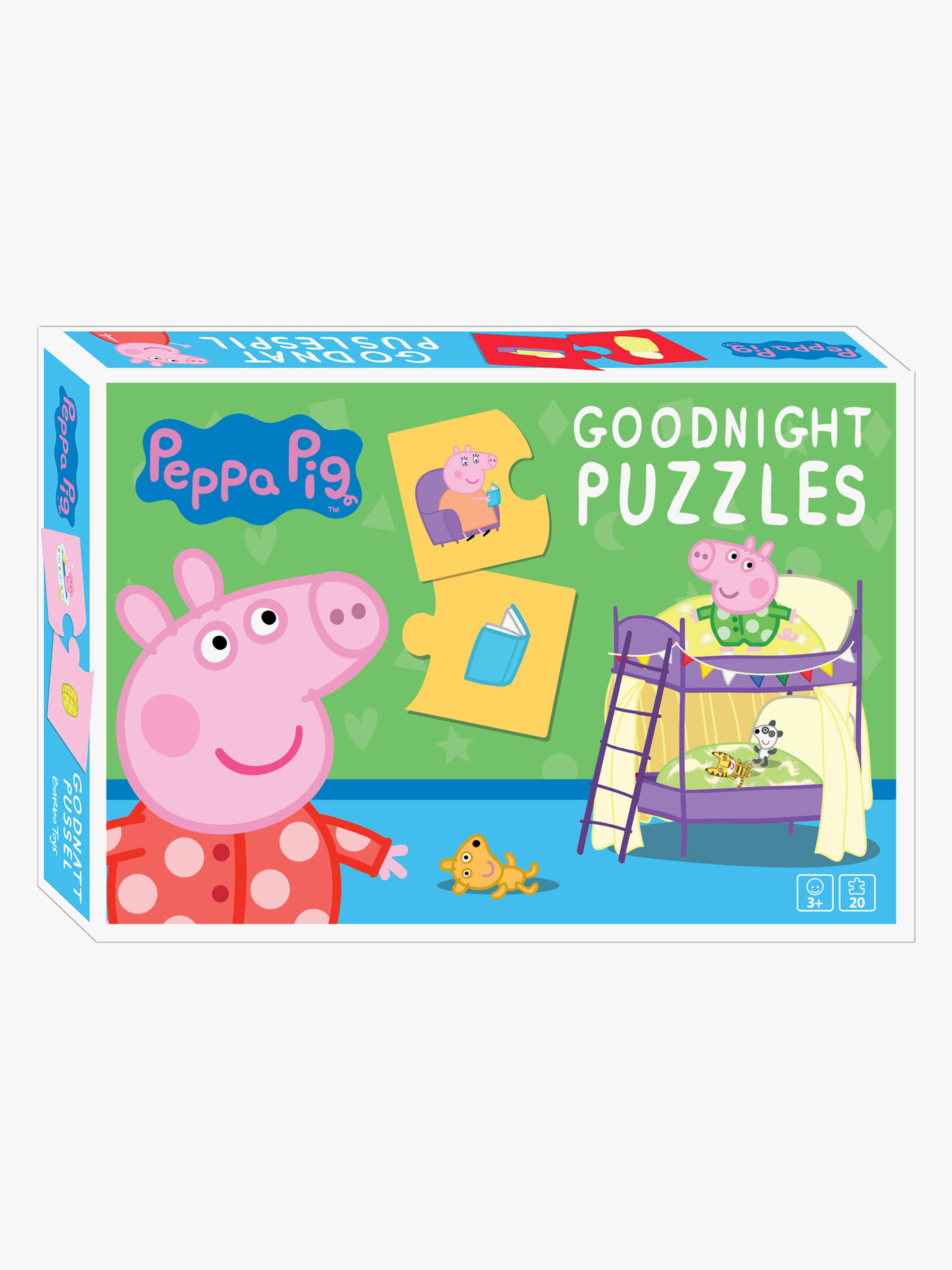 Barbo Toys Peppa Wutz Gute Nacht Puzzle 20 Teile