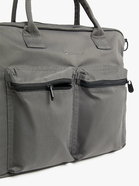 Beemoo Pro Wickeltasche, Mocha Grey