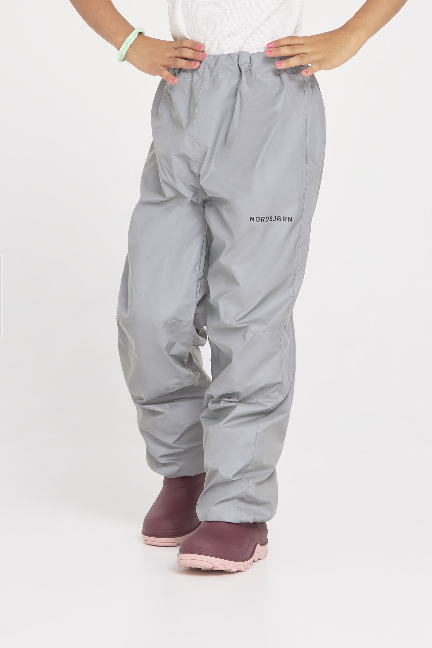 Nordbjørn Askersund Gefütterte Outdoorhose, Grey Reflective, 116