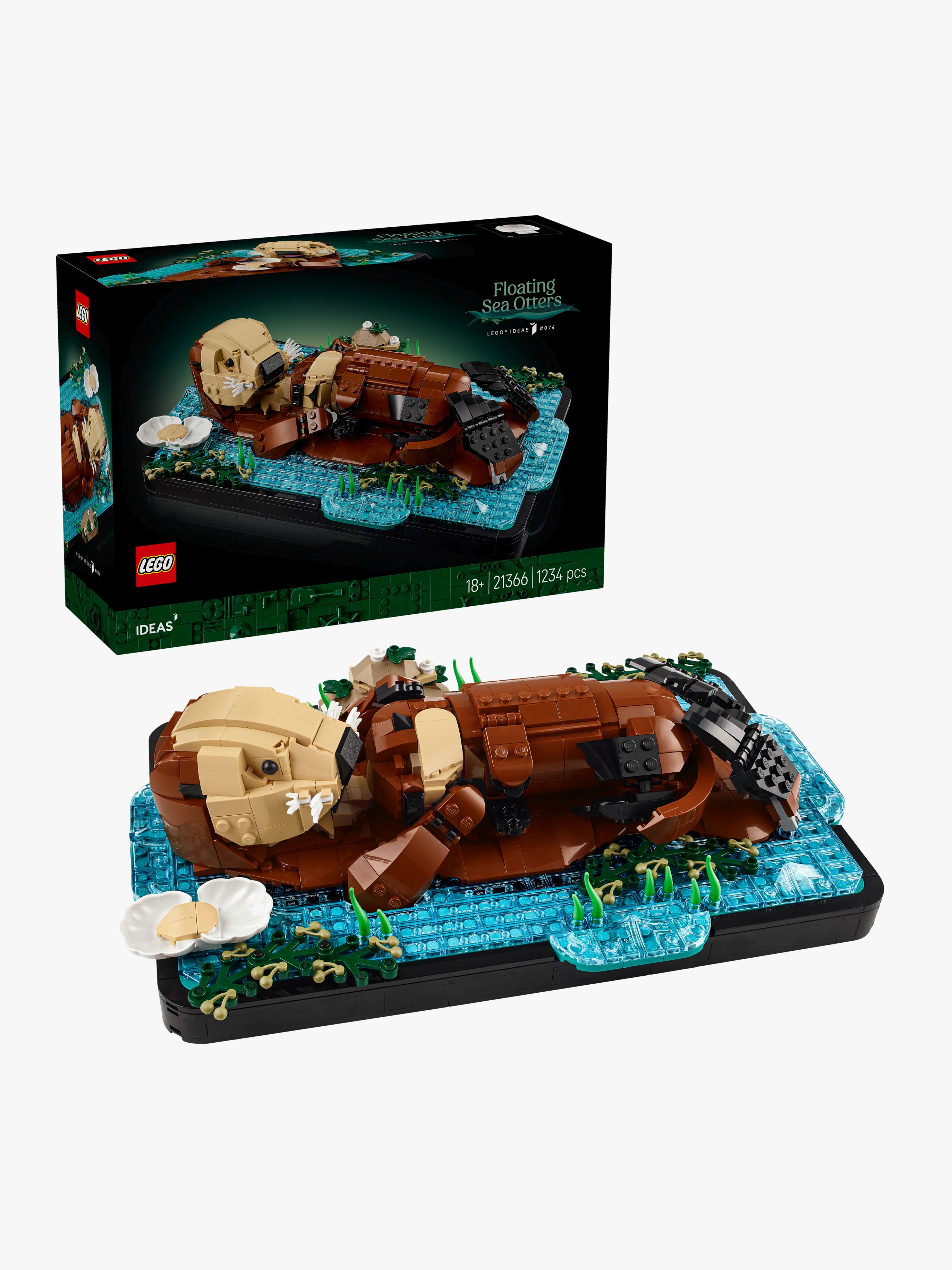 Ideas 21366 Schwimmende Otter