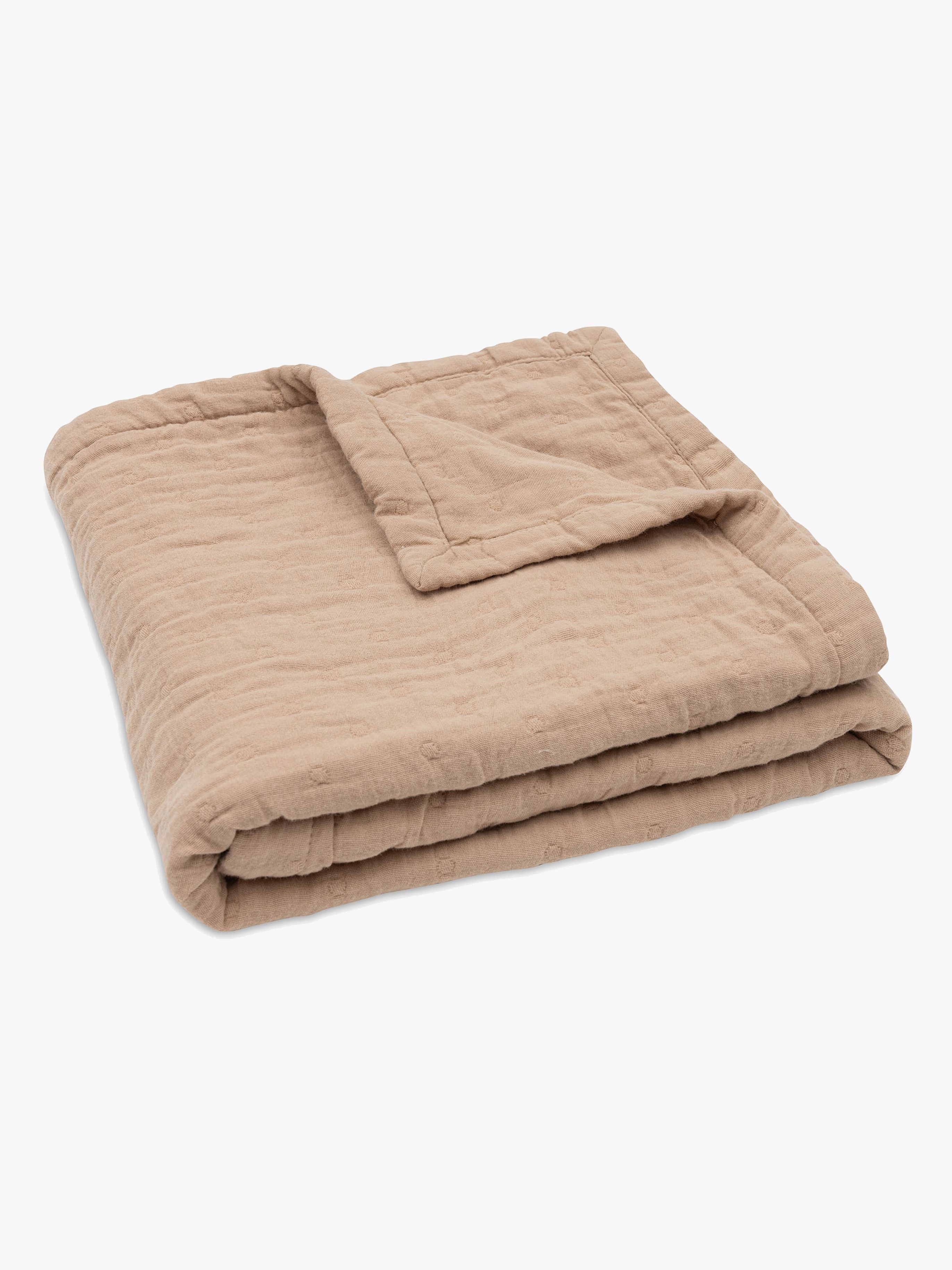 Decke Jaquar Muslin, Biscuit