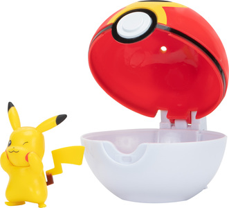 Pokémon Clip'N Go Pikachu & Repeat Ball Figurenset