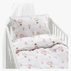 Borganäs Bettwäsche Babybett Ballon 2-teilig 100x130 cm, Rosa