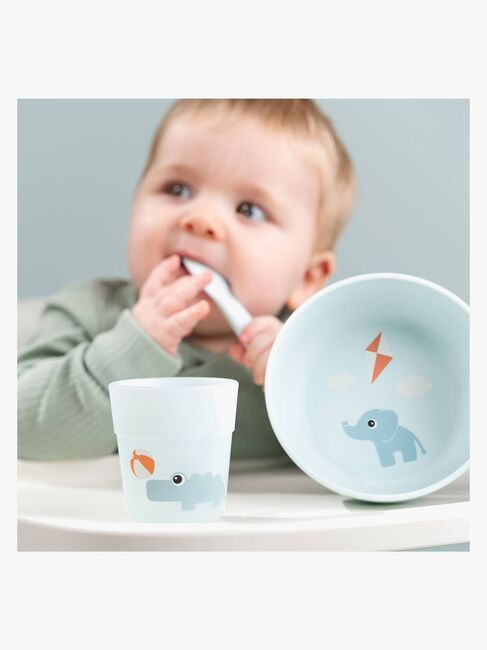 Done By Deer Foodie Geschirr-Set Playground, Blue