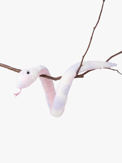 Teddykompaniet Plüschspielzeug Schlange 120 cm, Rosa