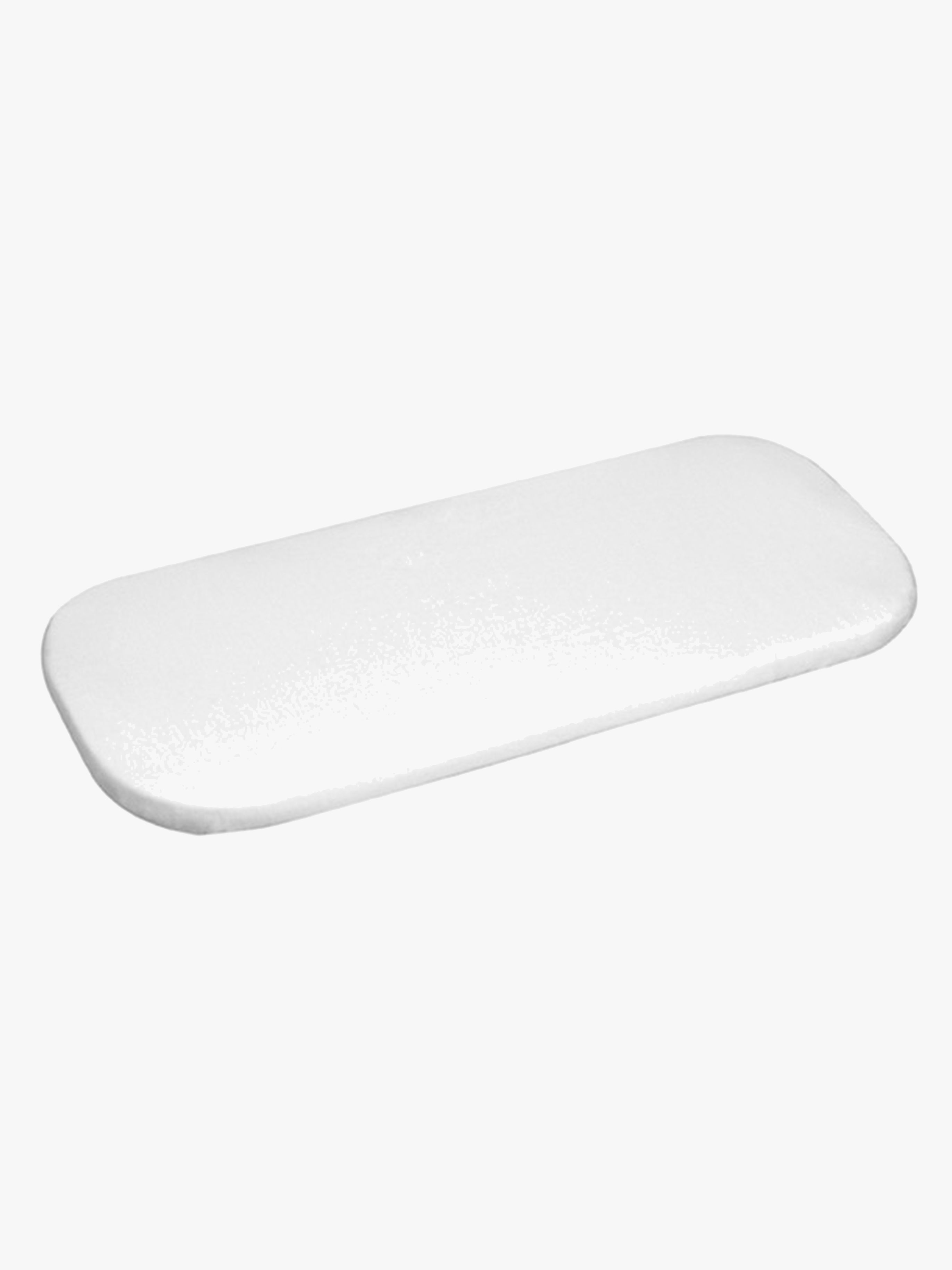 BabyMatex Frottee Wasserdichtes Spannbettlaken 40x90 cm, Weiß