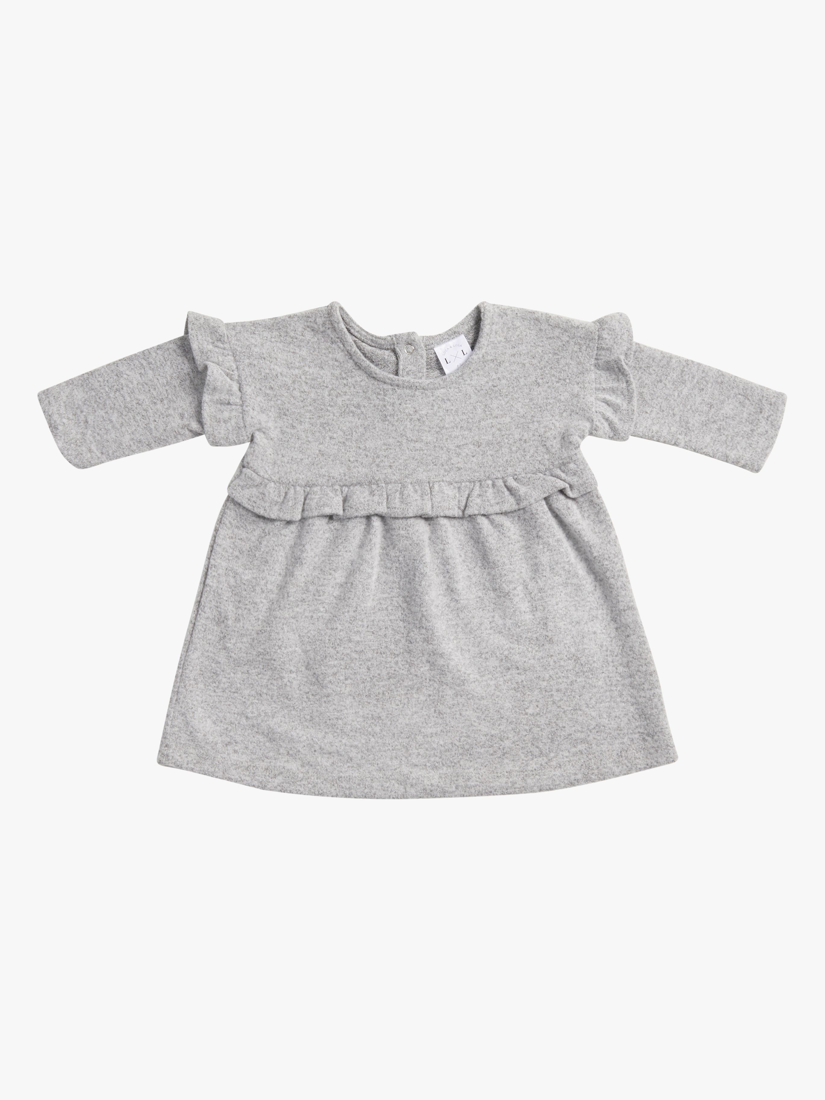 Luca &  Lola Regina Kleid Baby, Grey Melange 56