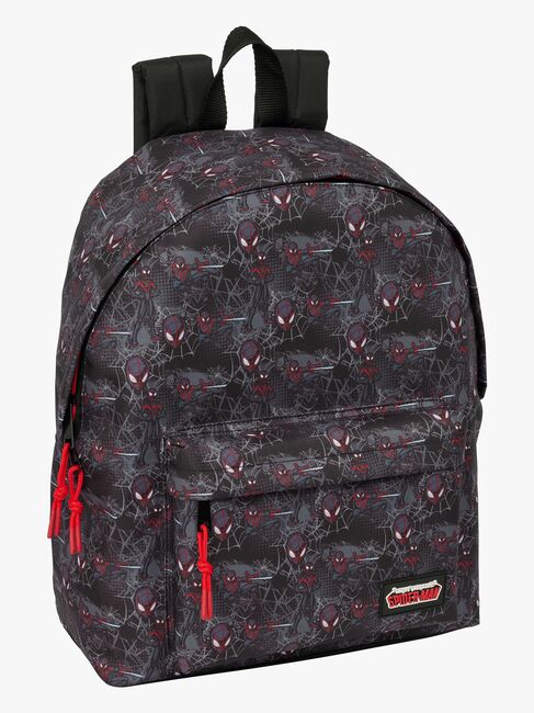 Spider-Man Miles Morales Rucksack 21L, Schwarz