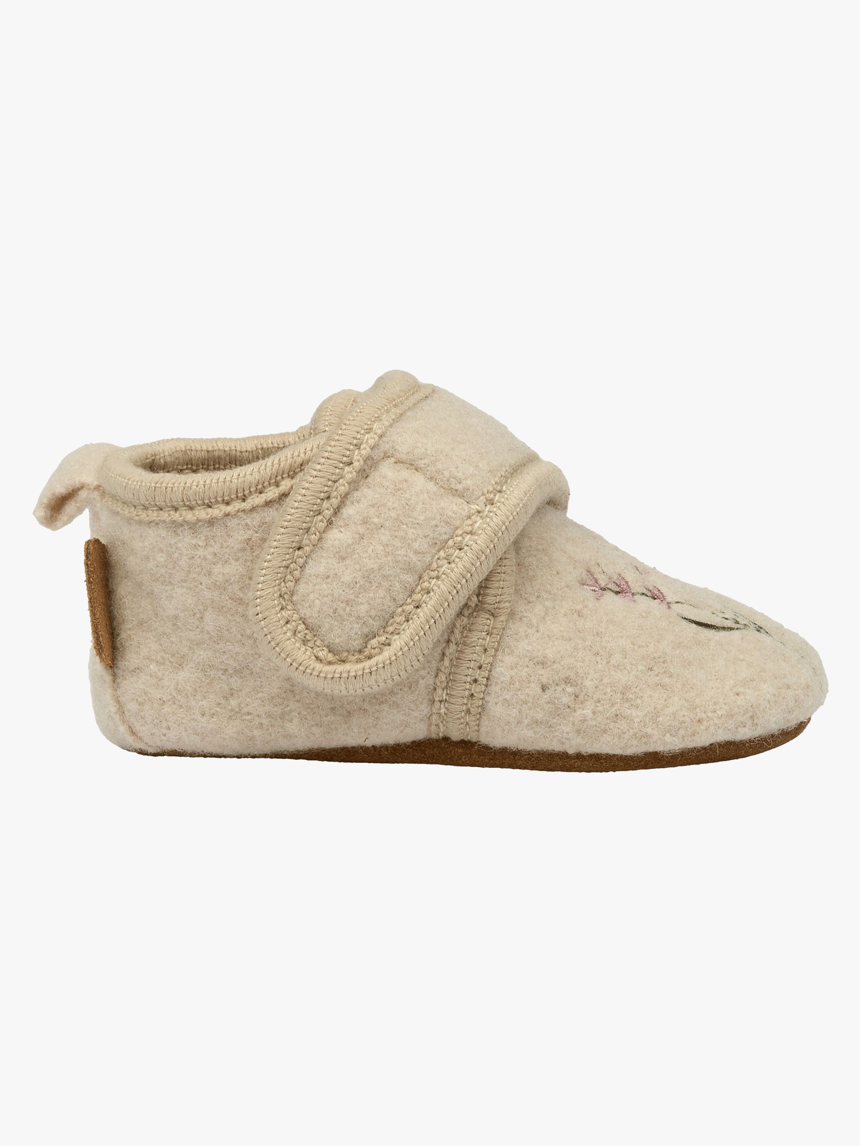 Mikk-Line Hausschuhe Wolle, Off White, 24-36 Monate