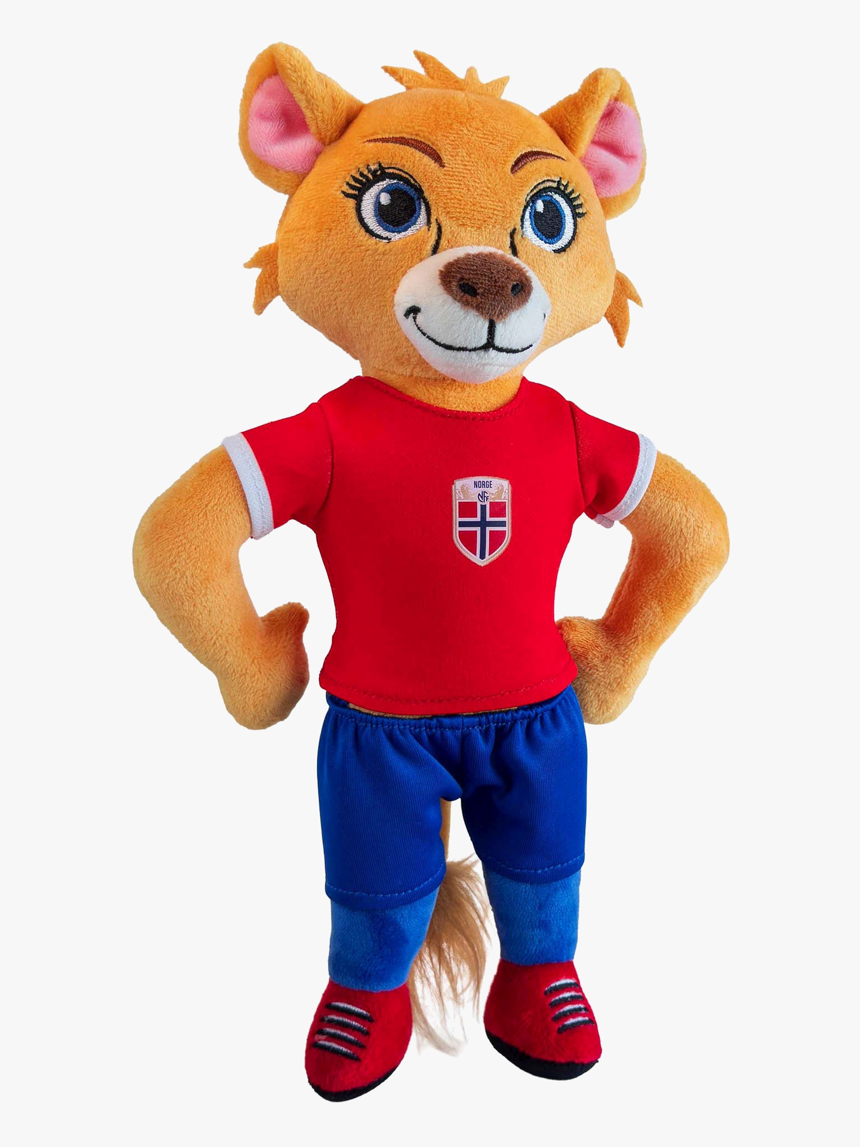 NFF Official Maskottchen Kuscheltier 28cm LØVINNEN