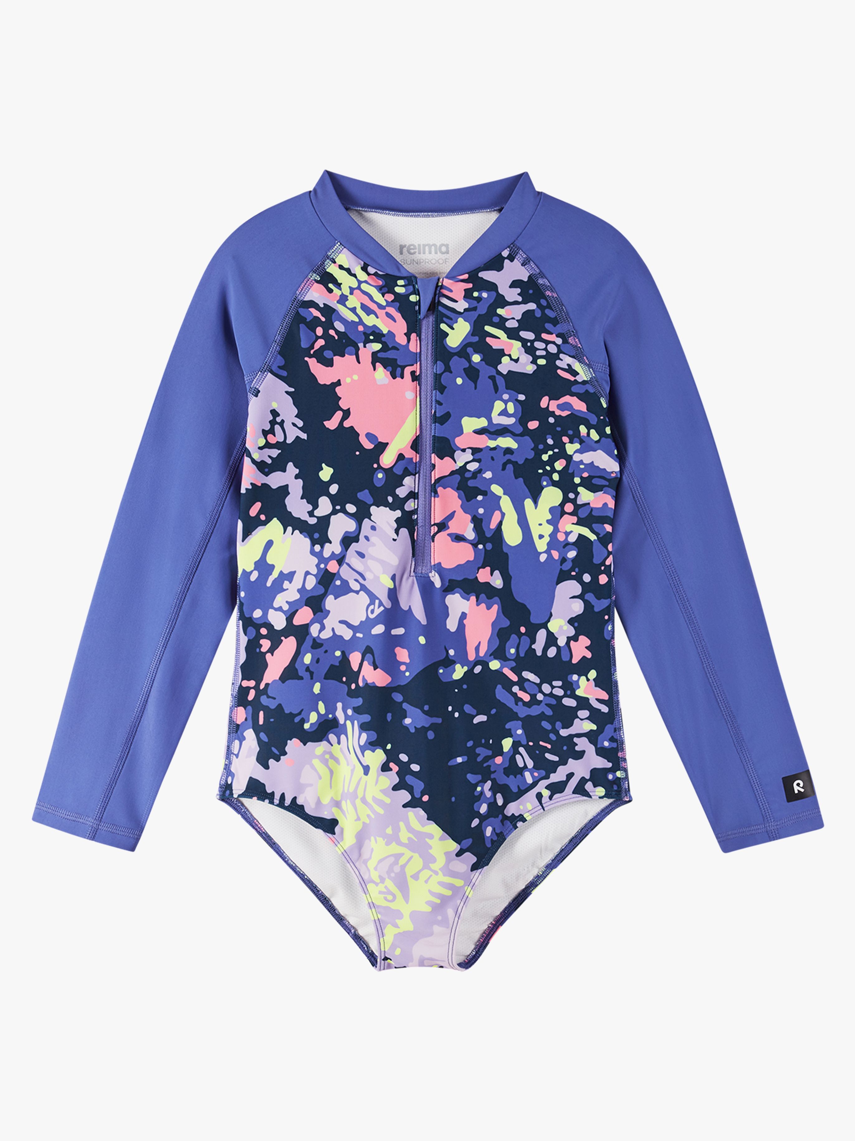 Aallot Badeanzug, Lilac Amethyst, 110