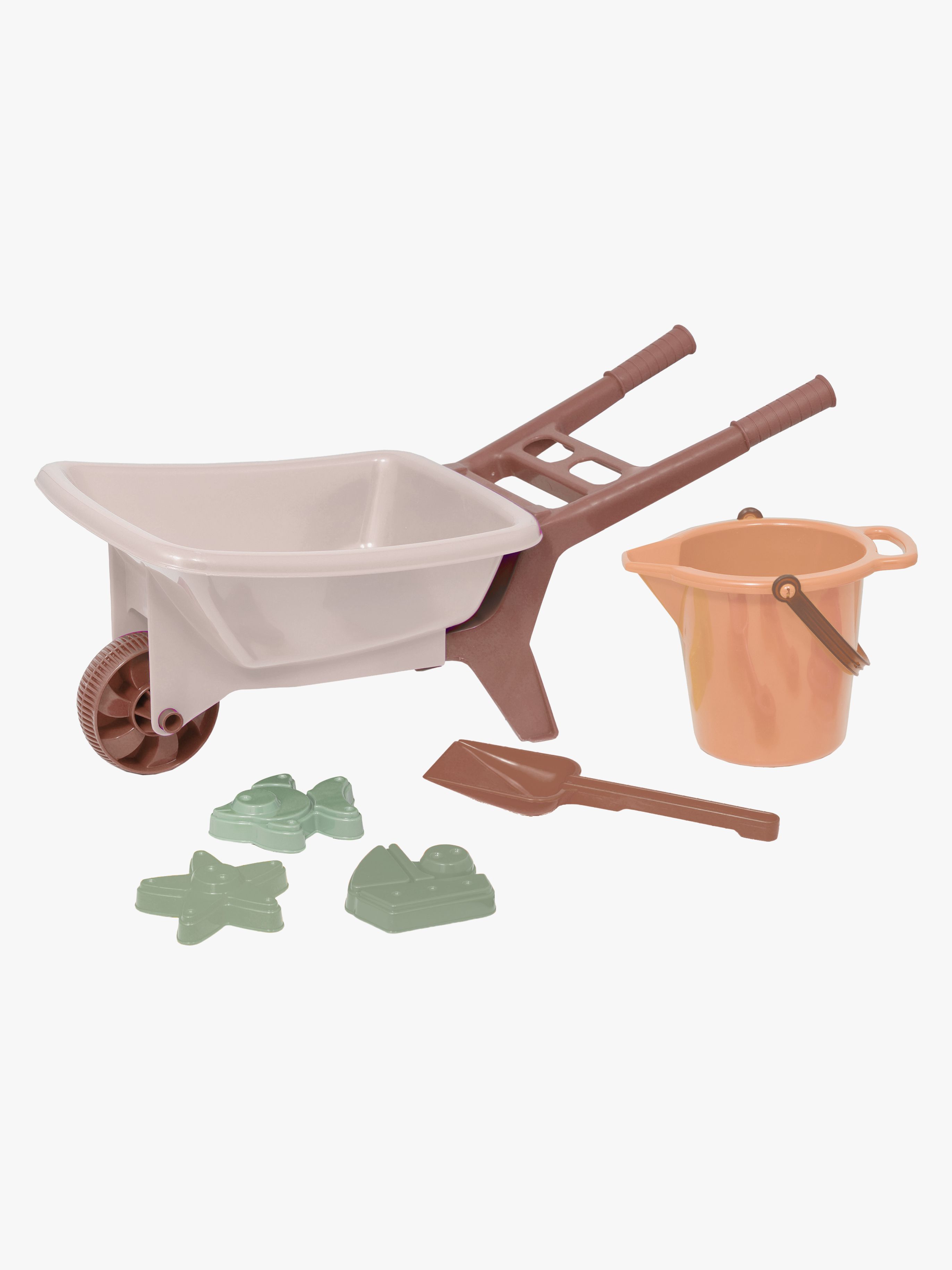 Schubkarre mit Accessoires