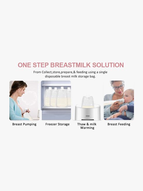 Beemoo CARE Muttermilchbeutel 180 ml 30er-Pack