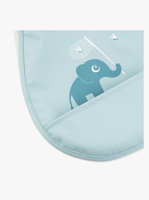 Done By Deer Elphee Tiny Pocket Lätzchen 2er-Pack, Blue