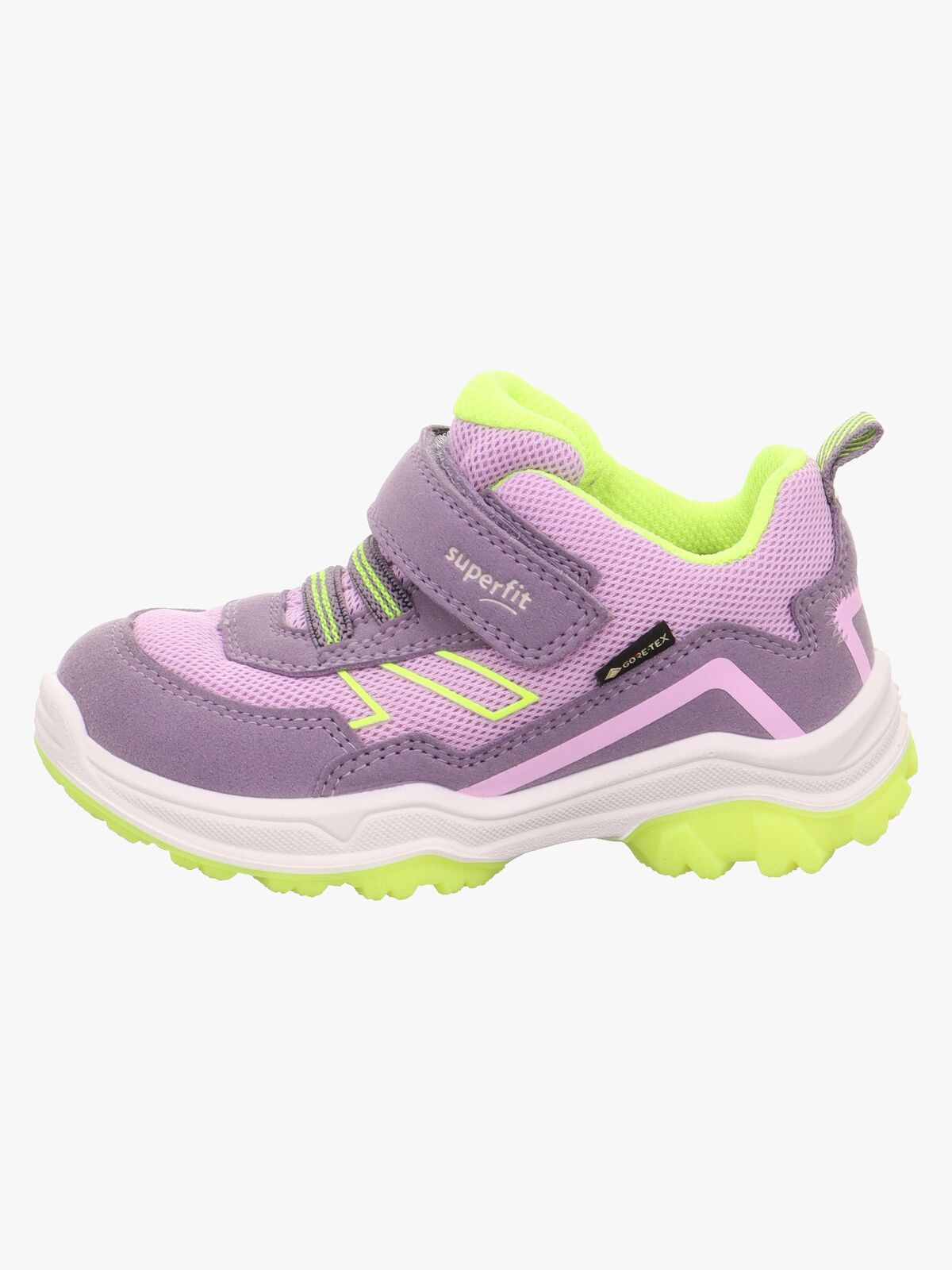 Superfit Jupiter GTX Sneaker, Purple/Yellow
