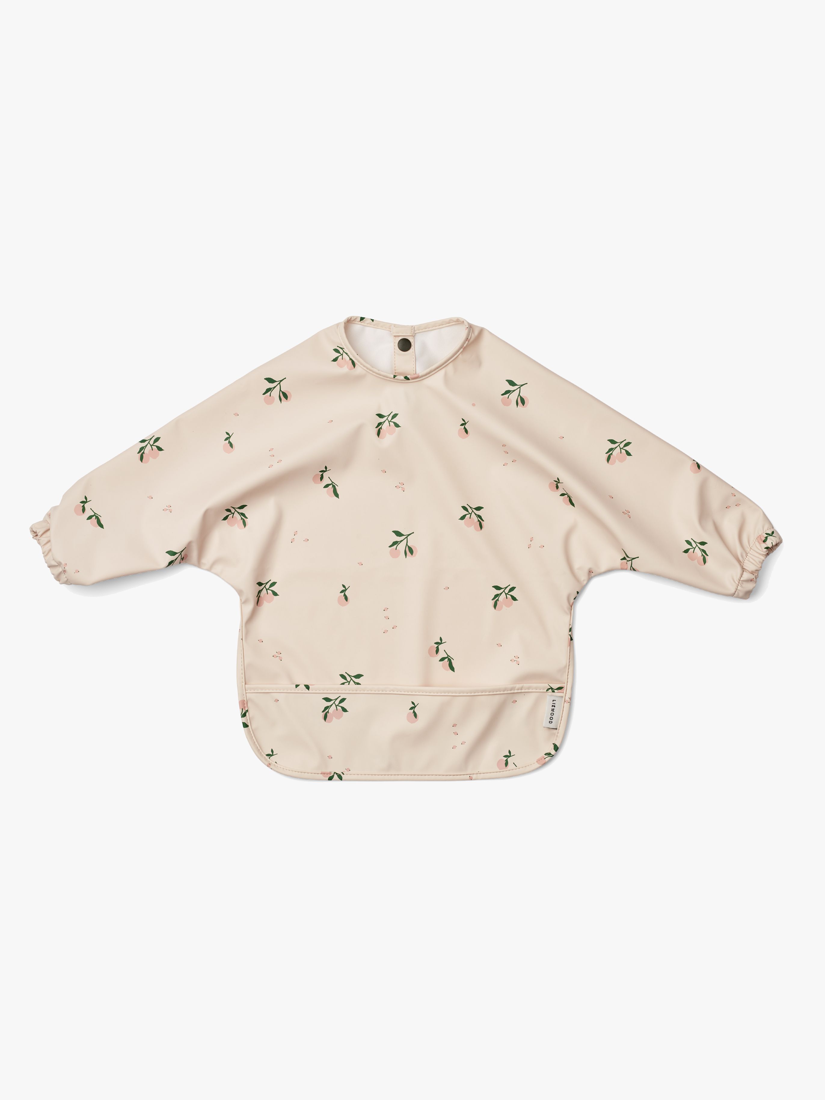 Merle Cape Lätzchen mit Print, Peach / Sea Shell