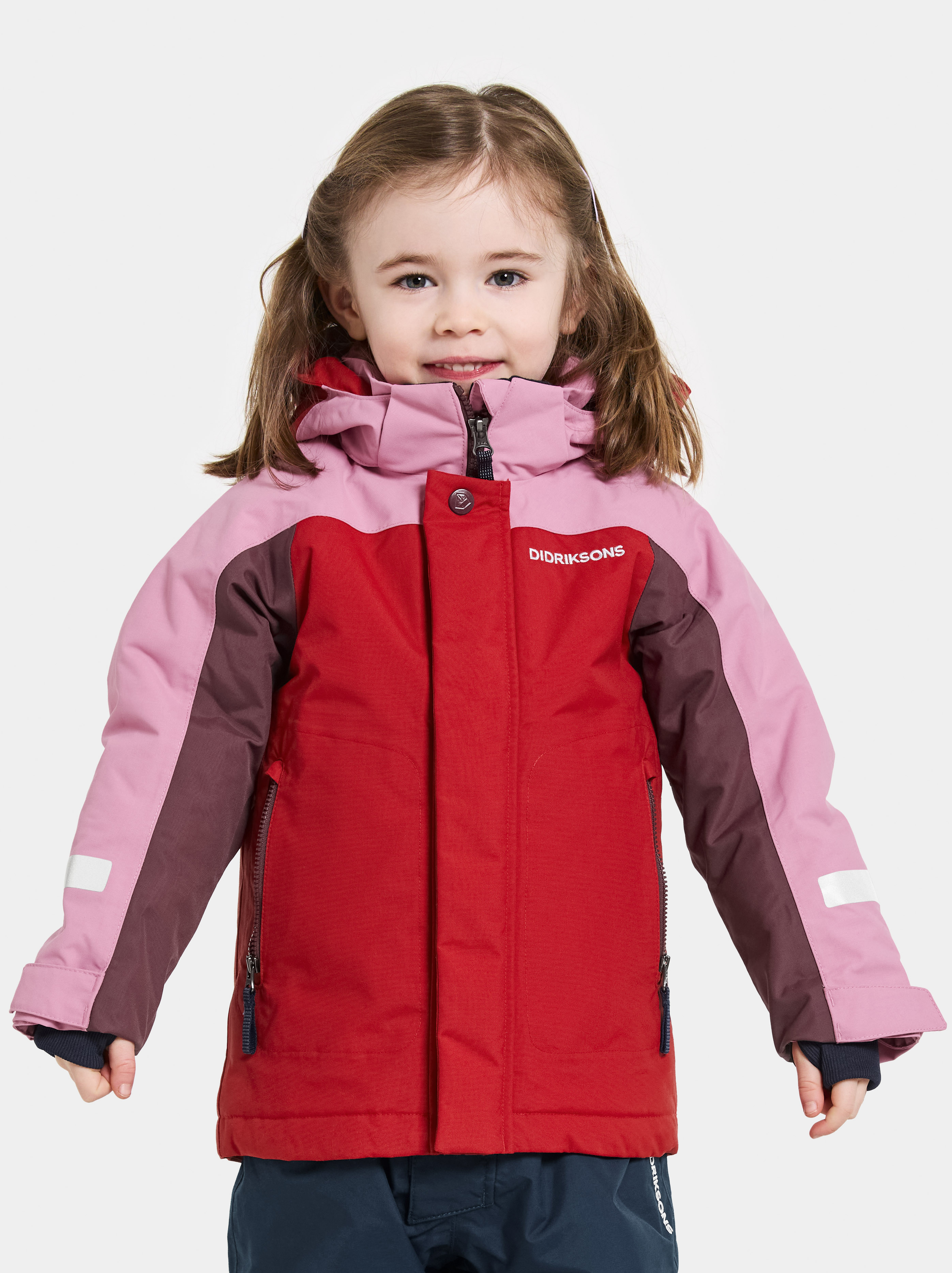Didriksons Neptun Winterjacke, Pomme Red, 100