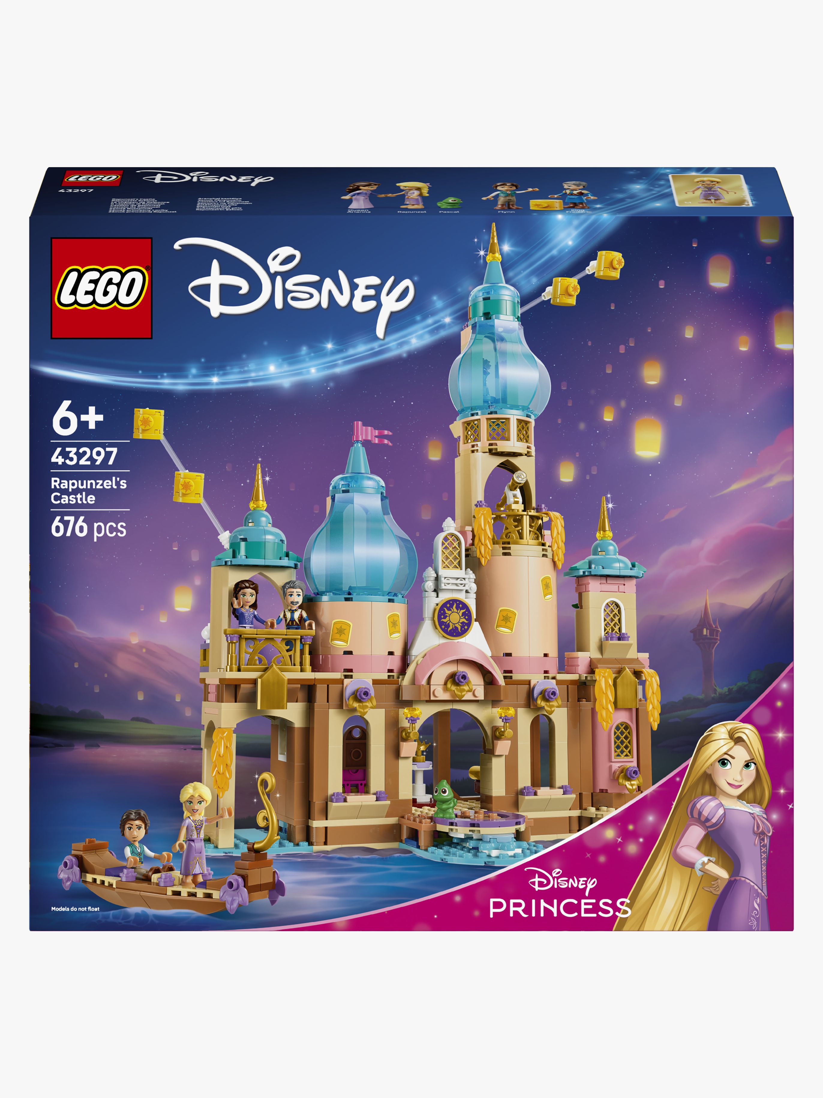 LEGO Disney Princess 43297 Rapunzels Schloss