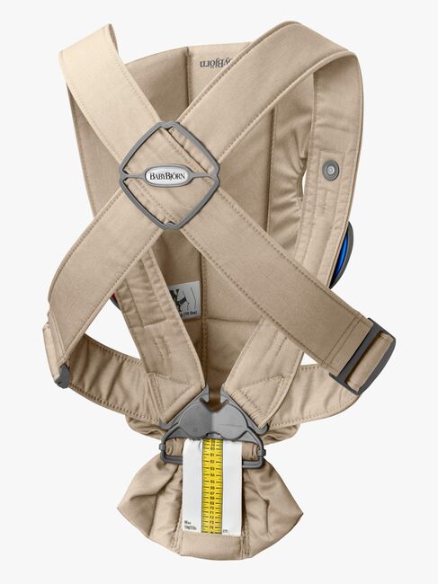 Babybjörn Mini Babytrage Gewebt, Beige