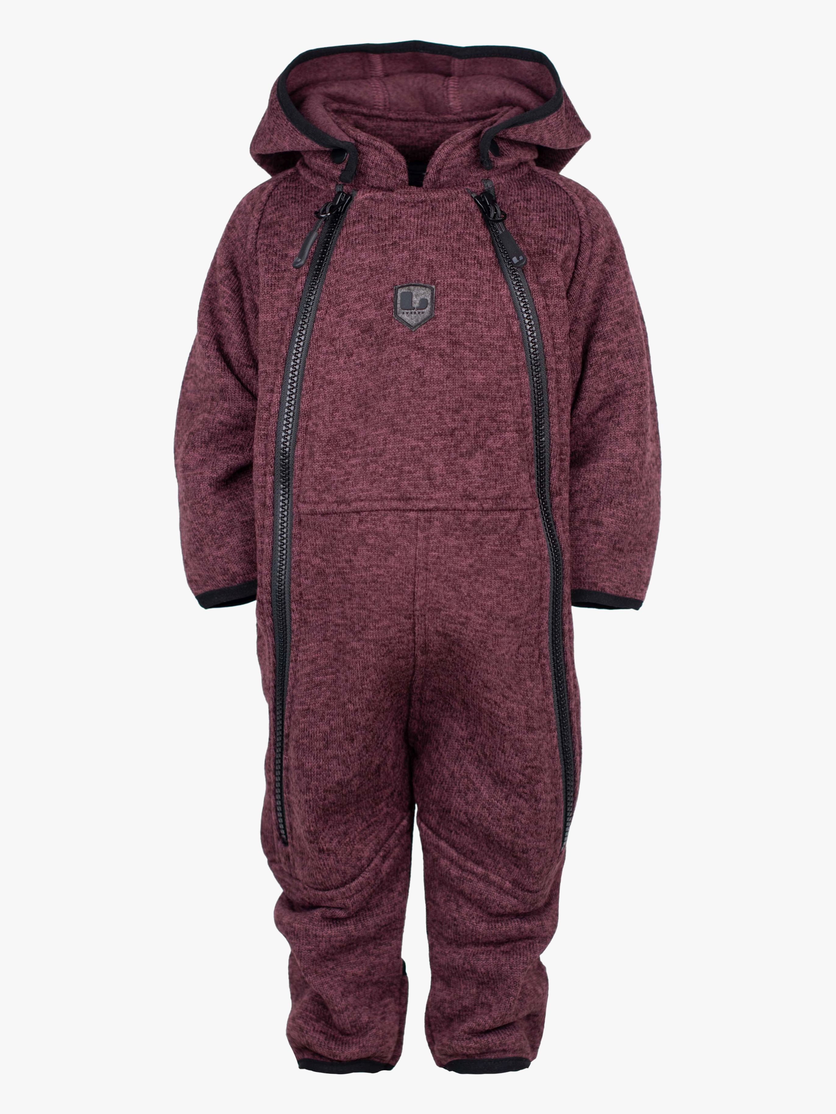 Lindberg Bormio Fleece-Overall, Dry Rose, 92