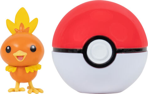Pokémon Clip'N Go Torchic & Poké Ball Figurenset
