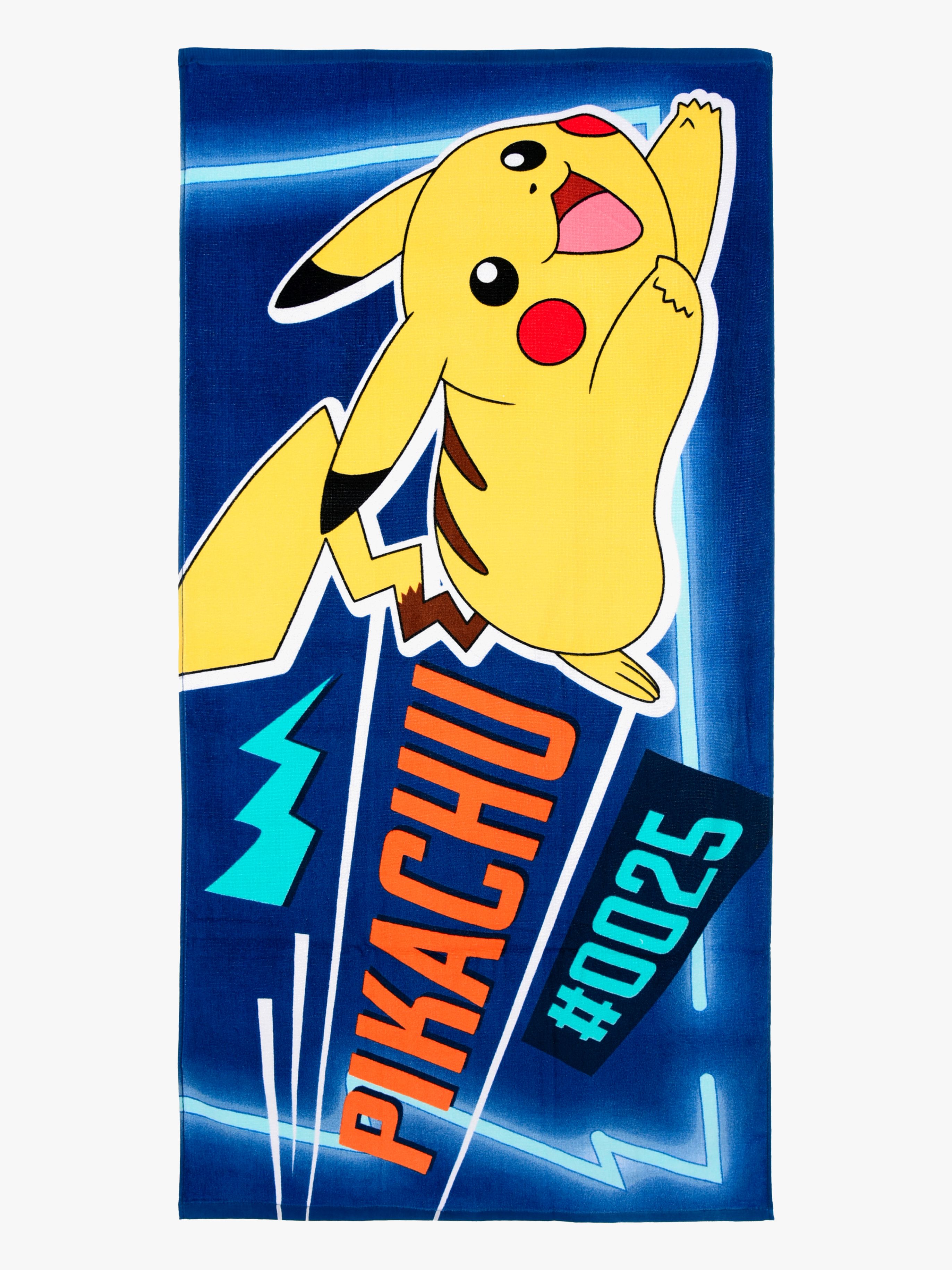 Pokémon Handtuch 100% Baumwolle, Blau