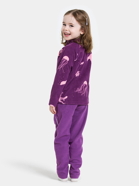 Didriksons Monte Fleecejacke, Winter Ocean Purple