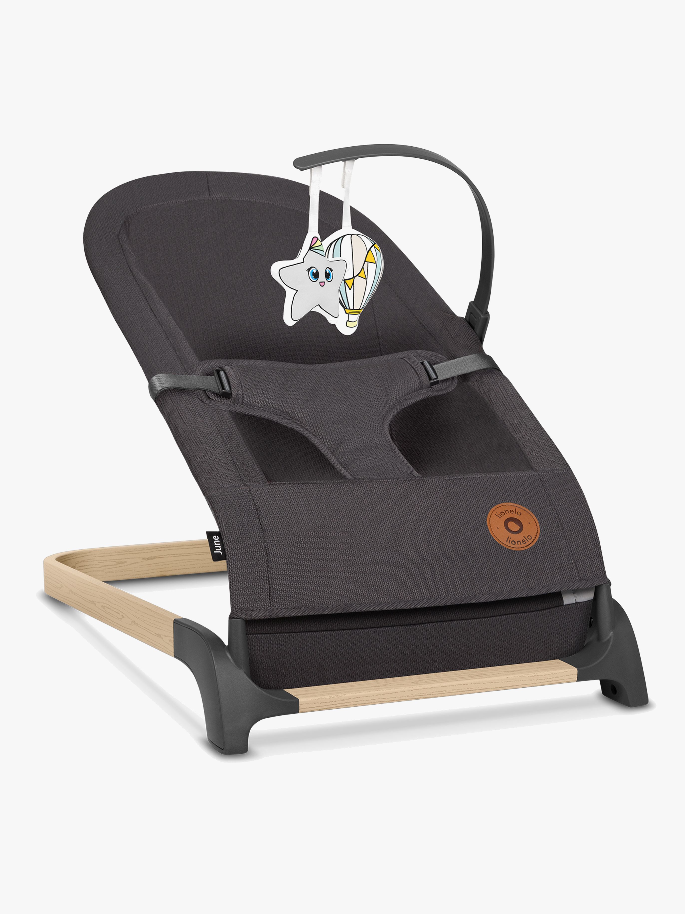 Babywippe JUNE, Grey Stone