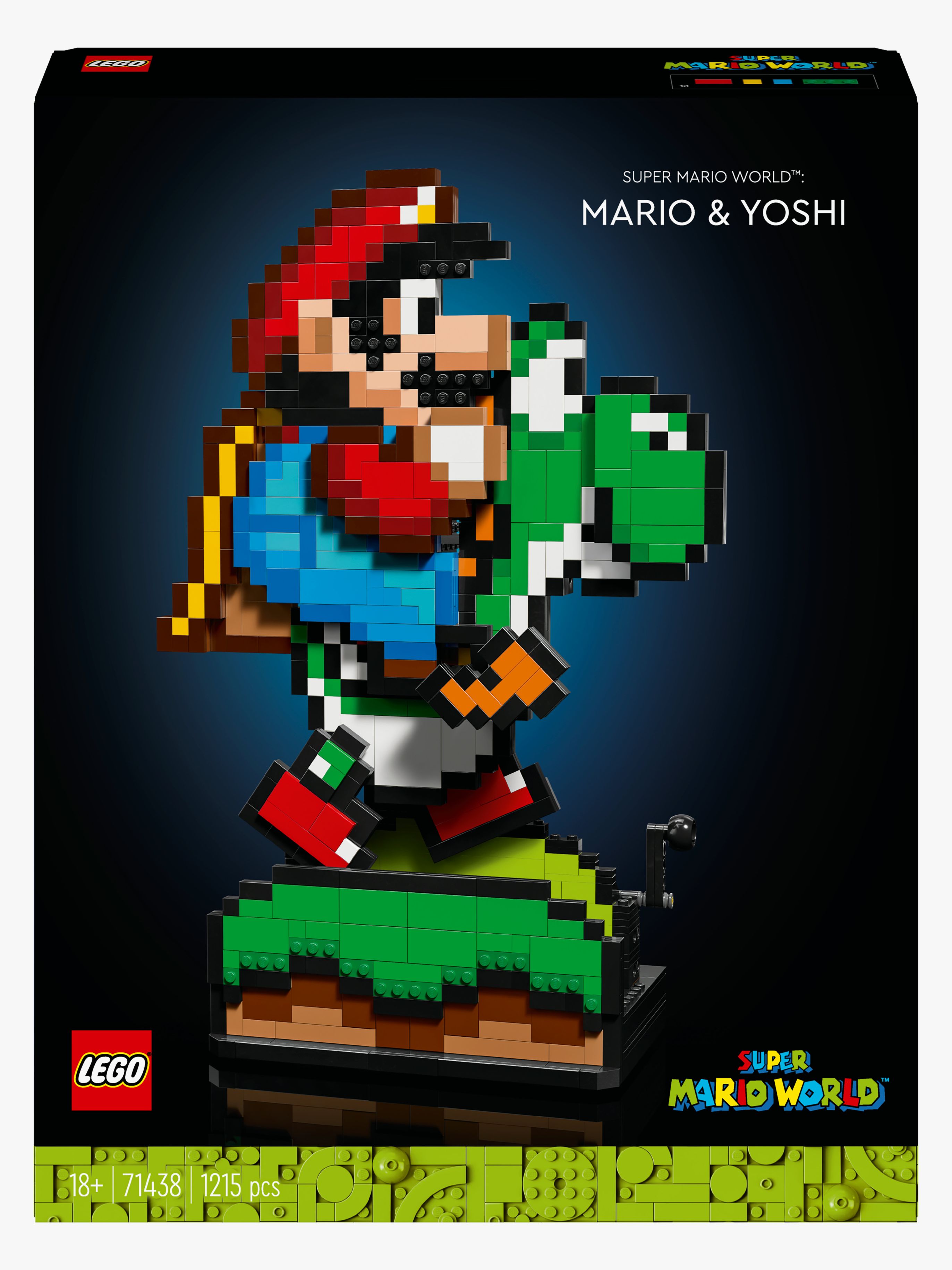 LEGO Super Mario 71438 Super Mario World Mario &  Yoshi